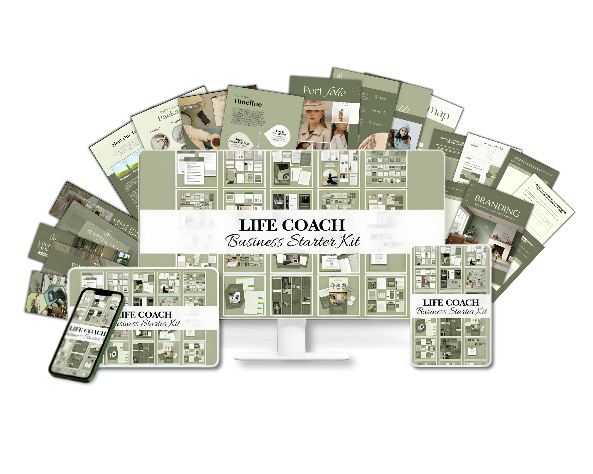 Life Coach Business Starter Kit Templates