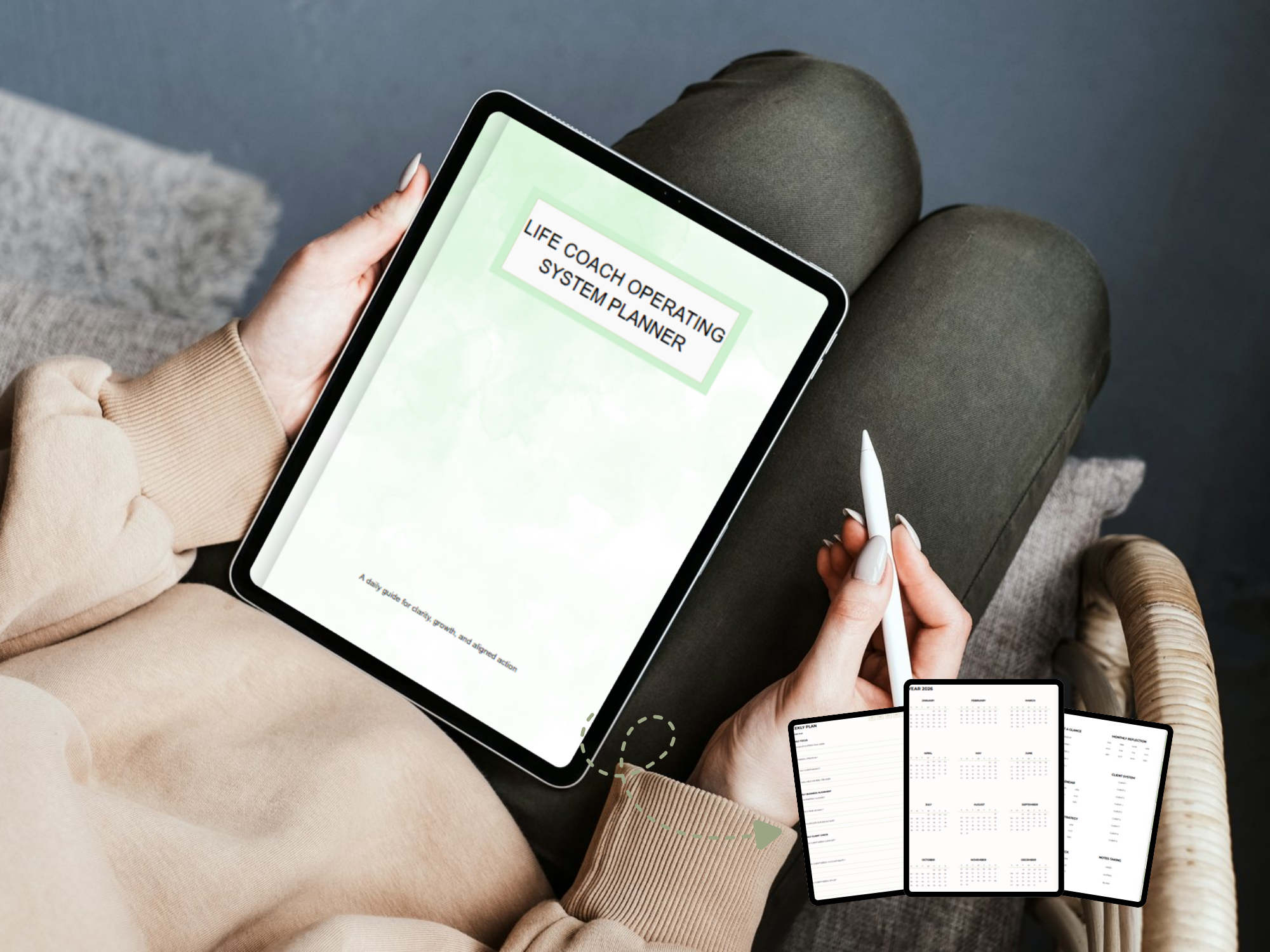 2026 Digital Planner for IPAD: The CEO Operating System & Client CRM (Goodnotes Template) – Image 7