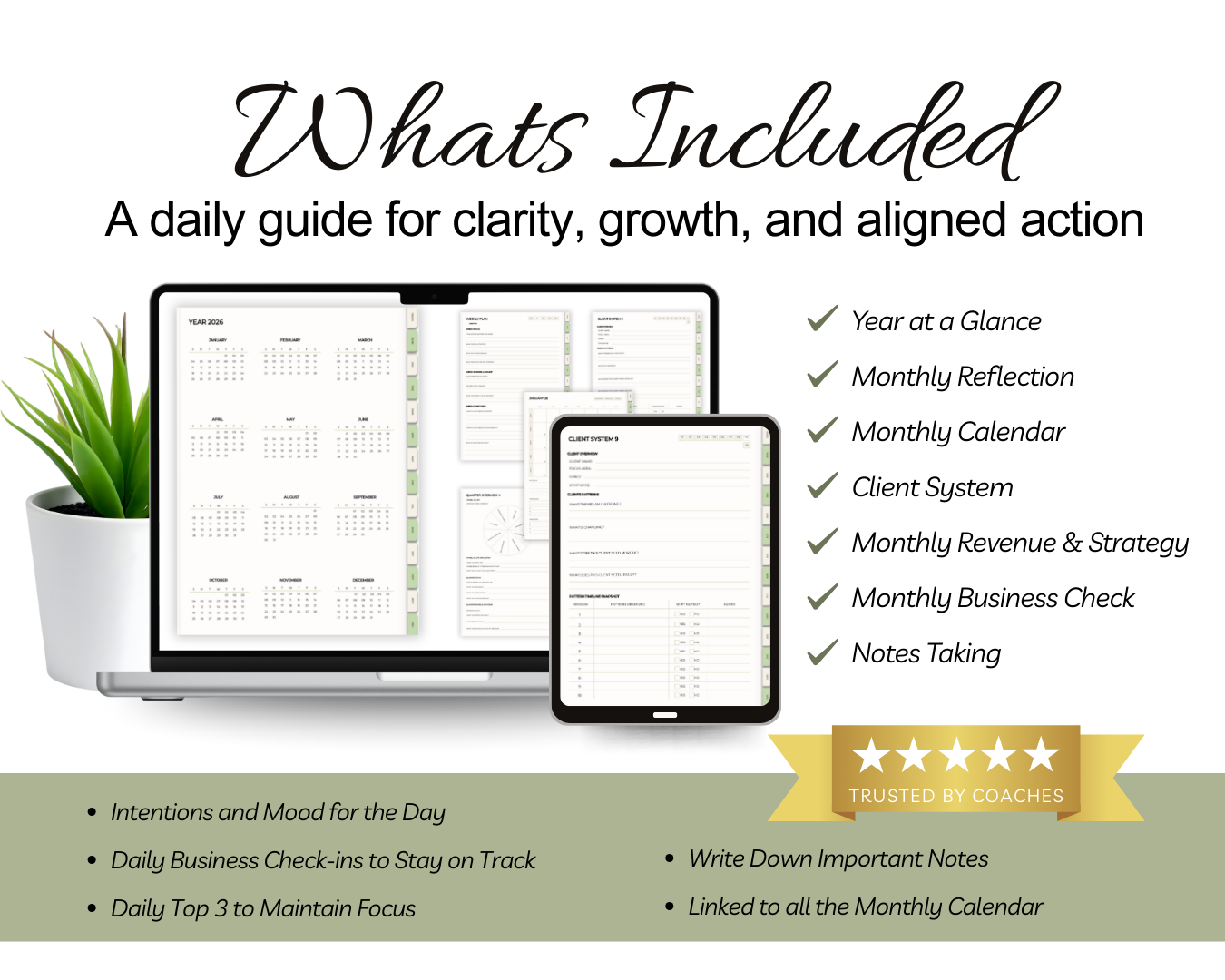 2026 Digital Planner for IPAD: The CEO Operating System & Client CRM (Goodnotes Template) – Image 12