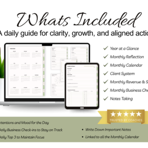 2026 Digital Planner for IPAD: The CEO Operating System & Client CRM (Goodnotes Template)