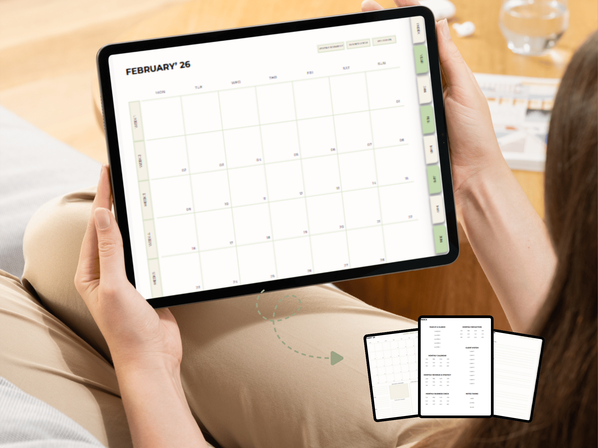 2026 Digital Planner for IPAD: The CEO Operating System & Client CRM (Goodnotes Template) – Image 10
