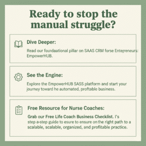 a photo of a guide to stop struggling with manual work.