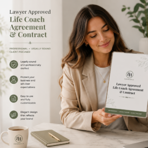 Lawyer Approved Life Coach Agreement & Contract 1